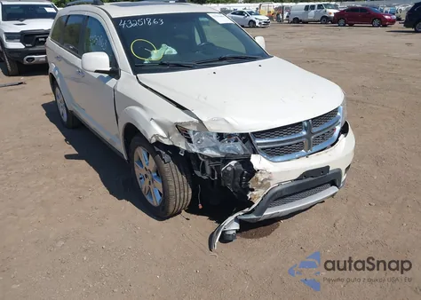 2013 Dodge Journey Crew from USA, damaged, VIN 3C4PDDDG7DT666749